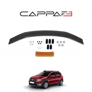 Dacia Sandero 2012-2020 Yıl Aralığı Uyumlu Kaput Rüzgarlığı 3Mm
