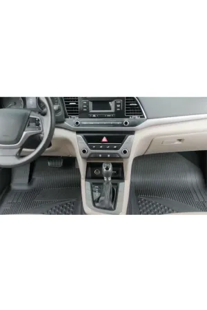 Hyundai Elantra 2016-2020 Uyumlu SAHLER Araca Özel 4.5D Havuzlu Oto Paspas - Elantra - Görsel 3
