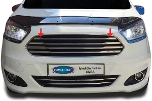 OMSA Ford Courier Krom Ön Panjur 4 Parça 2014-2017 Arası thumb 2