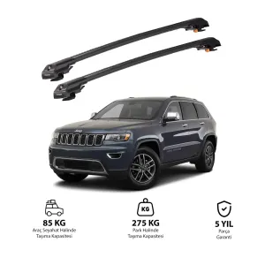 Jeep Grand Cherokee 2005-2020 Trx1 Thunder Carrier Kilitli Ara Atkı Siyah