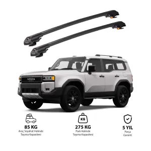 Toyota Land Cruiser 2024 Ve Sonrası Trx1 Thunder Carrier Kilitli Ara Atkı Siyah