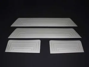 OMSA VW T5 Caravelle Krom Kapı Eşiği 3 Parça 2003 ve Sonrası thumb 5