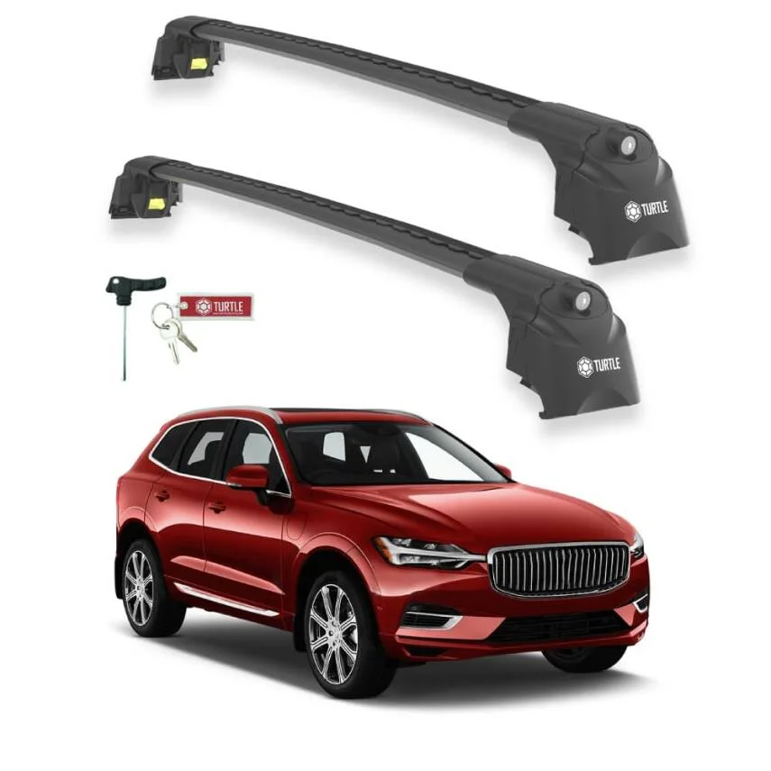 Turtle Volvo Xc60 2018-2025 Ara Atkı Air2 Siyah