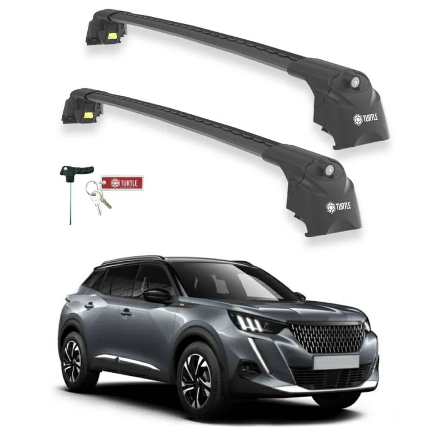 Turtle Drs Tuning Peugeot 2008 2020-2023 Ara Atkı Air2 Siyah