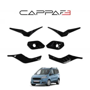 Ford Courier B460 Fl/B460 2018-2023 Yıl Aralığı Uyumlu Sis Farı Çerçevesi 6 Parça