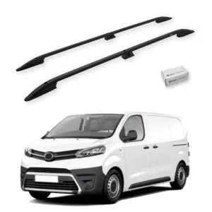 Toyota Proace (Mk2) 2013-2016 / Kısa Şasi Tavan Çıtası Crown Siyah