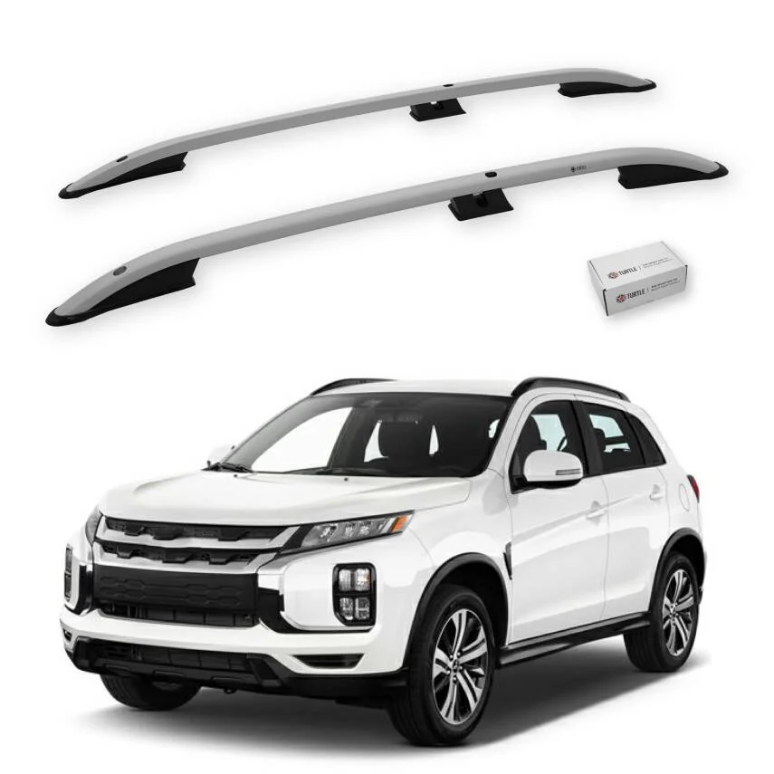 Turtle Mitsubishi Outlander Sport (Mk3) 2010-2022 Tavan Çıtası Crown Gri