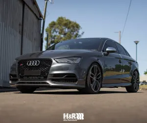 Audi A3/S3 2013-2020 (8V) Quattro Sedan/Sportback H&R Spor Yay -25mm - Görsel 3