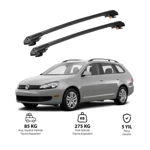 Volkswagen Jetta Sw 2009-2014 Trx1 Thunder Carrier Kilitli Ara Atkı Siyah