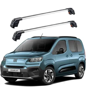 Fiat Doblo K9 2024 - Sonrası Trx2 Thunder Carrier Kilitli Ara Atkı Gri