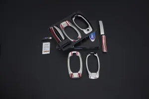 OMSA Citroen Nemo Krom Kapı Kolu 4 Kapı 8 Parça Set 2008-2016 Arası thumb 2