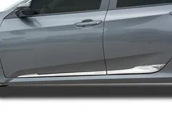 OMSA Honda Civic FC5 Krom Bagaj Alt Çıta 2016-2021 Arası thumb 5