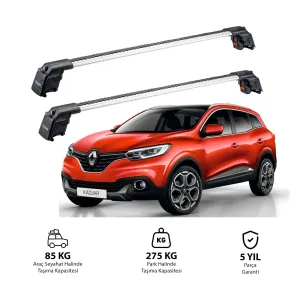 Renault Kadjar 2015-2022 (Ha) Trx2 Thunder Carrier Ara Atkı Gri