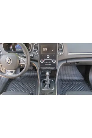 Renault Megane 4 Sedan 2016+ Uyumlu SAHLER Araca Özel 4.5D Havuzlu Oto Paspas - Megane 4 - Görsel 3
