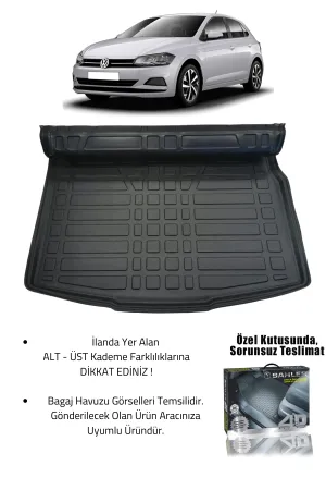 Drs Tuning Sahler Peugeot 3008 2024+ Hybrid Uyumlu 4.5D Premium Havuzlu Oto Paspas ve Liner Marka 3D Alt Bagaj Havuzu - Görsel 2