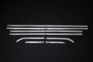OMSA Ford Focus 3 SD Krom Cam Alt Çıtası 8 Parça 2010-2018 Arası thumb 2