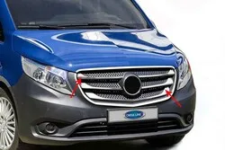 OMSA Mercedes Vito W447 Krom Bagaj Alt Çıtası 2014 ve Sonrası thumb 5