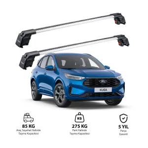 Ford Kuga Cx482 2020 Ve Sonrası Trx2 Thunder Carrier Ara Atkı Gri