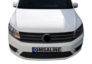 OMSA VW Caddy Minivan Siyah Krom Ön Panjur 2 Parça 2015-2019 Arası thumb 4