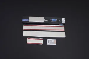 OMSA Chevrolet Aveo Krom Kapı Eşiği 4 Parça 2012 ve Sonrası thumb 2