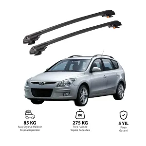 Hyundai I30 Fd Cw 2007-2011 Trx1 Thunder Carrier Kilitli Ara Atkı Siyah