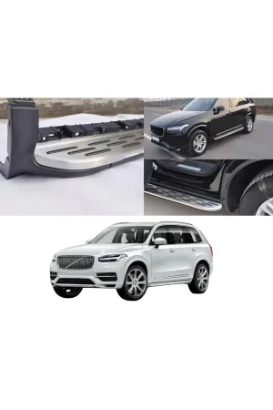 Volvo Xc90 2015-2019 Model Arası Yan Basamak Siyah Oem Steyle