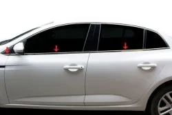OMSA Renault Megane 4 Sedan Krom Ön Panjur 5 Parça 2021 ve Sonrası - Görsel 4