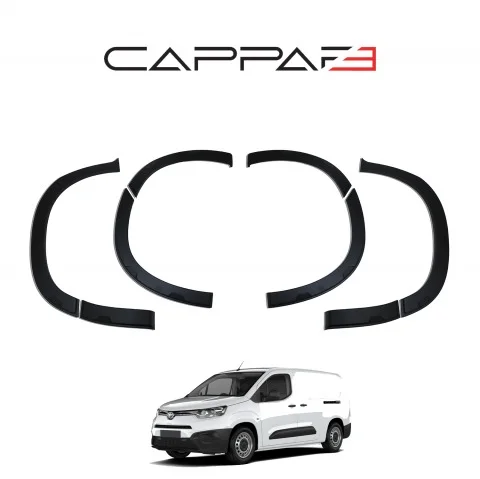 Toyota Proace City 2019- Yılı ve Sonrası Uyumlu Çamurluk Dodik 8 Parça
