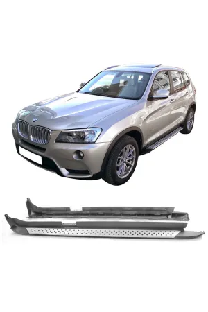 Bmw X3 F25 2011 2017 Yan Basamak Sıde Step Bmw Style - Görsel 2