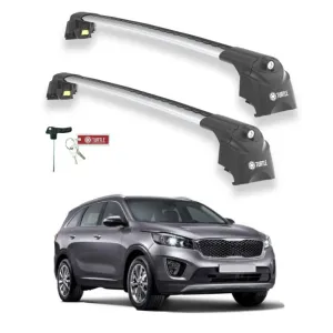 Turtle Kia Sorento Prime (Um) 2015-2020 Ara Atkı Air2 Gri