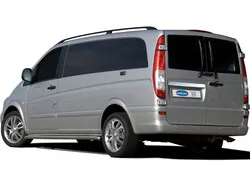 OMSA Mercedes Vito W639 Krom Bagaj Açma 3 Parça 2010-2014 Arası - Görsel 5