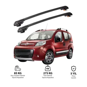 Fiat Fiorino Type 225 2008-2016 Trx1 Thunder Carrier Kilitli Ara Atkı Siyah