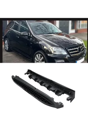 Mrcedes W166 ML Yan Basamak 2012 - 2017 Model Arası Oem Style Siyah - Görsel 2