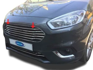 OMSA Ford Courier Krom Ön Panjur 5 Parça 2018-2023 Arası thumb 3