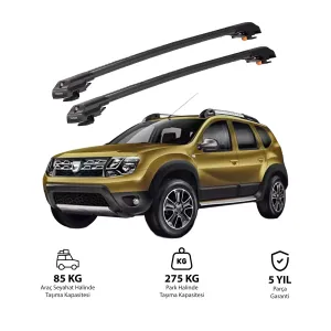 Dacia Duster Hs 2014-2017 Trx1 Thunder Carrier Kilitli Ara Atkı Siyah