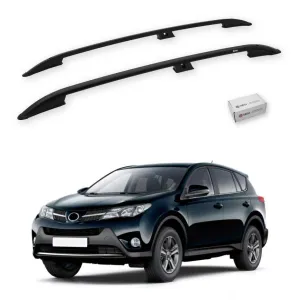 Turtle Toyota Rav4 (Xa40) 2013-2018 Tavan Çıtası Crown Siyah
