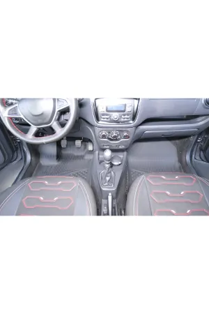 Dacia Dokker 2012+ Uyumlu Sahler Araca Özel 4.5D Havuzlu Oto Paspas - Dokker - Görsel 5