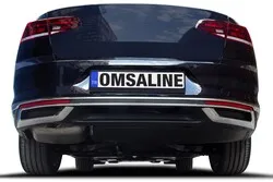 OMSA VW Passat B8.5 R-line Krom Çamurluk Çıtası Kırmızı 4 Parça ABS 2019 ve Sonrası thumb 5