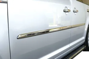 OMSA VW Caddy Minivan Krom Yan Kapı Çıtası 4 Parça 2015-2019 Arası thumb 2