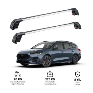 Ford Focus C346 Estate 2011-2018 Trx2 Thunder Carrier Ara Atkı Gri