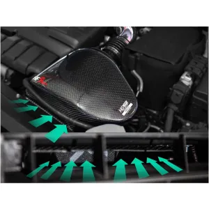 Audi A3/S3 2006-2012 (8P) Quattro HG-Motorsport HFi Carbon Filtre Kiti - Görsel 5