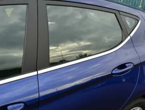 OMSA Ford Fiesta 7 HB Krom Cam Alt Çıtası 2018 ve Sonrası thumb 2