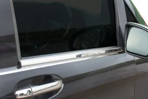 OMSA Mercedes Vito W447 Krom Cam Alt Çıtası 2 Parça 2014 ve Sonrası thumb 3