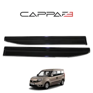 Fiat Doblo 2015-2022 Yıl Aralığı Uyumlu Cam Rüzgarlığı 4 Parça - Görsel 2