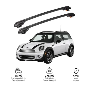 Mini Clubman 2007-2014 Trx1 Thunder Carrier Kilitli Ara Atkı Siyah