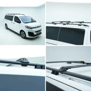 Turtle Drs Tuning Transporter (T7) 2023-2025 / Kısa Şasi Tavan Çıtası Crown Siyah - Görsel 2