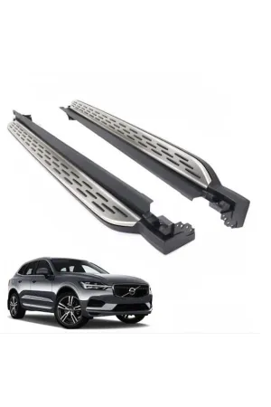 Volvo Xc90 2015-2019 Model Arası Yan Basamak Siyah Oem Steyle - Görsel 2