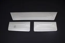 OMSA VW T6 Transporter Siyah Krom Ön Panjur 2 Parça (Camlı Van) 2015-2019 Arası thumb 5
