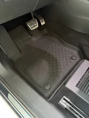 Drs Tuning Sahler Tiguan 2024+ Uyumlu 4.5D Premium Havuzlu Paspas ve Liner Marka 3D ALT Bagaj Havuzu - Görsel 5