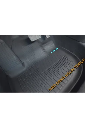 Sahler Honda City 2019+ Uyumlu 4.5D Premium Havuzlu Paspas ve Liner Marka 3D Bagaj Havuzu - Görsel 4